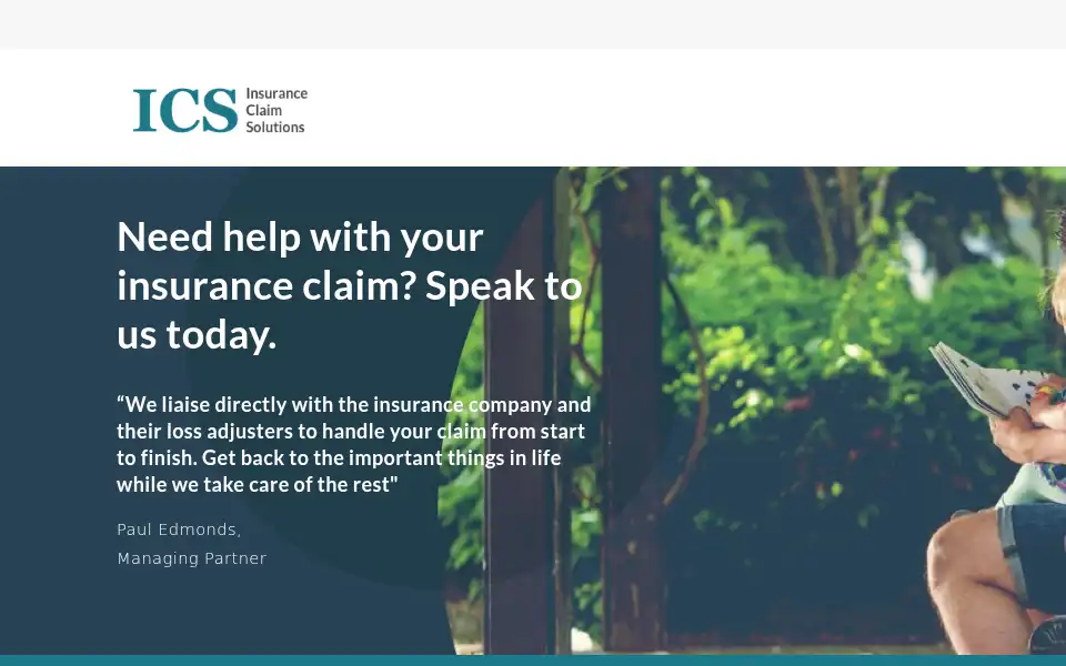Screenshot of insuranceclaimsolutions.co.uk