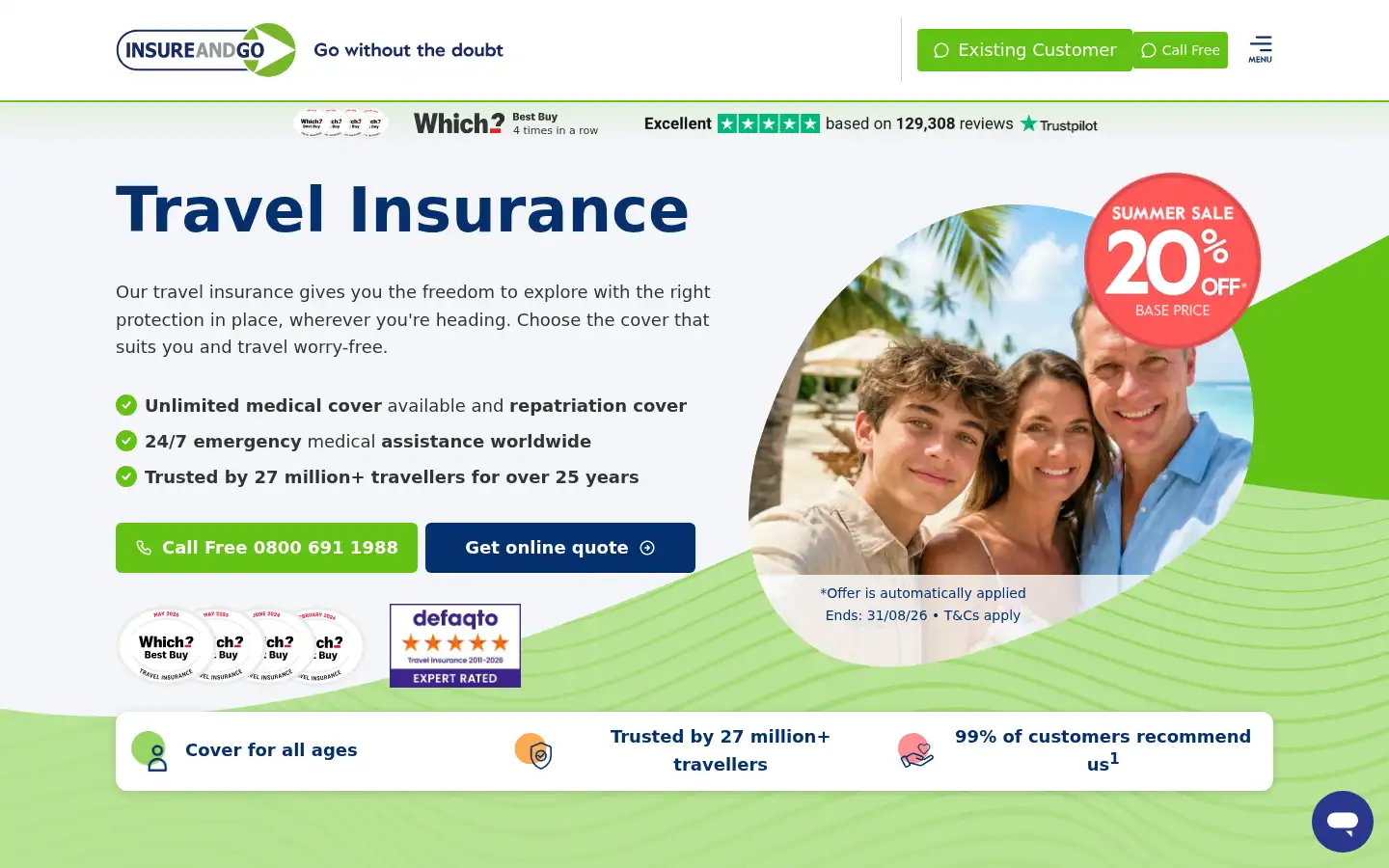Screenshot of insureandgo.com