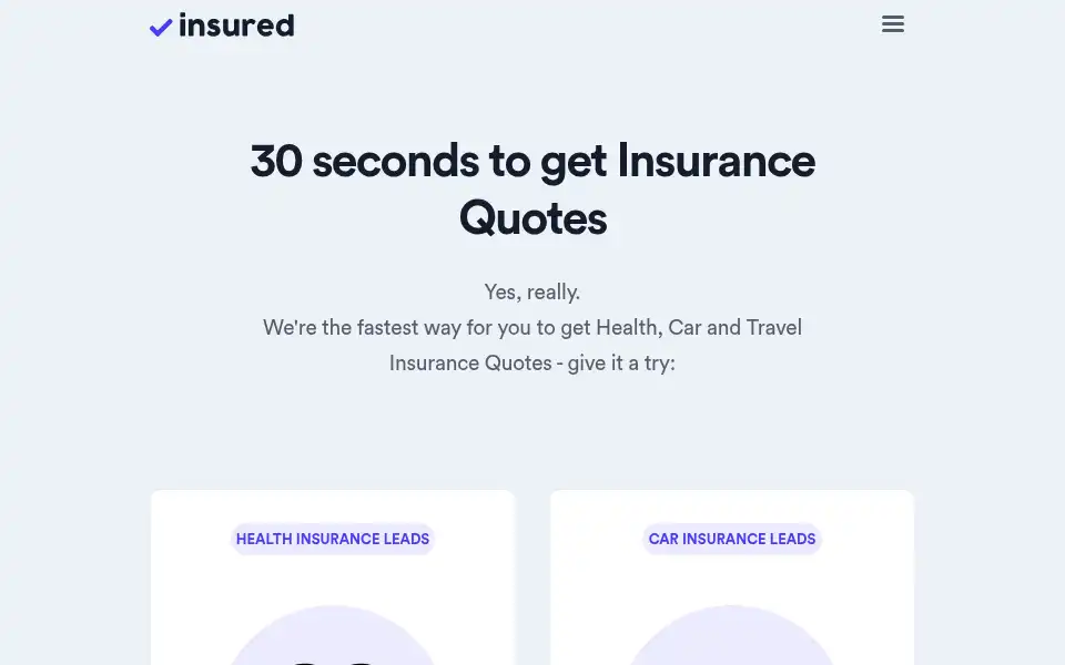 Screenshot of insured.ae