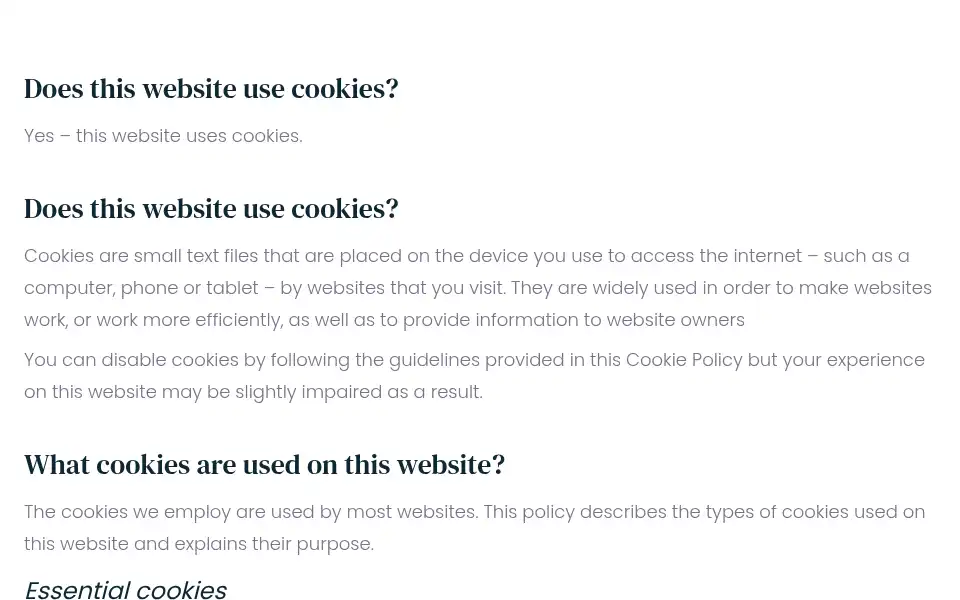Screenshot of insured4business.com