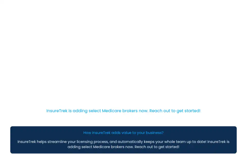 Screenshot of insuretrek.com