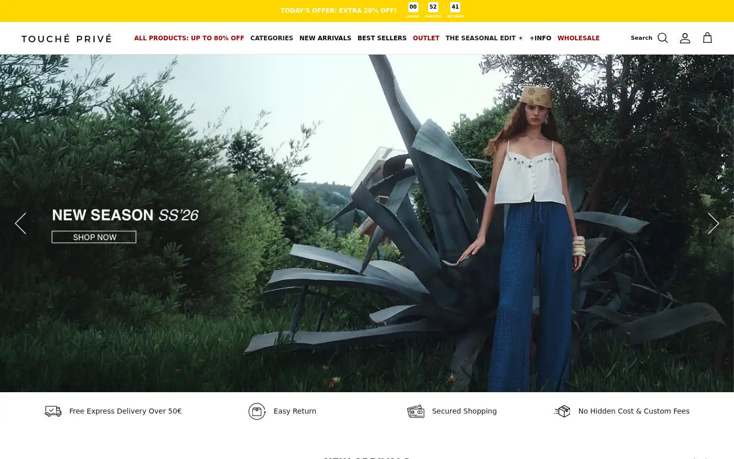 Screenshot of int.toucheprive.com