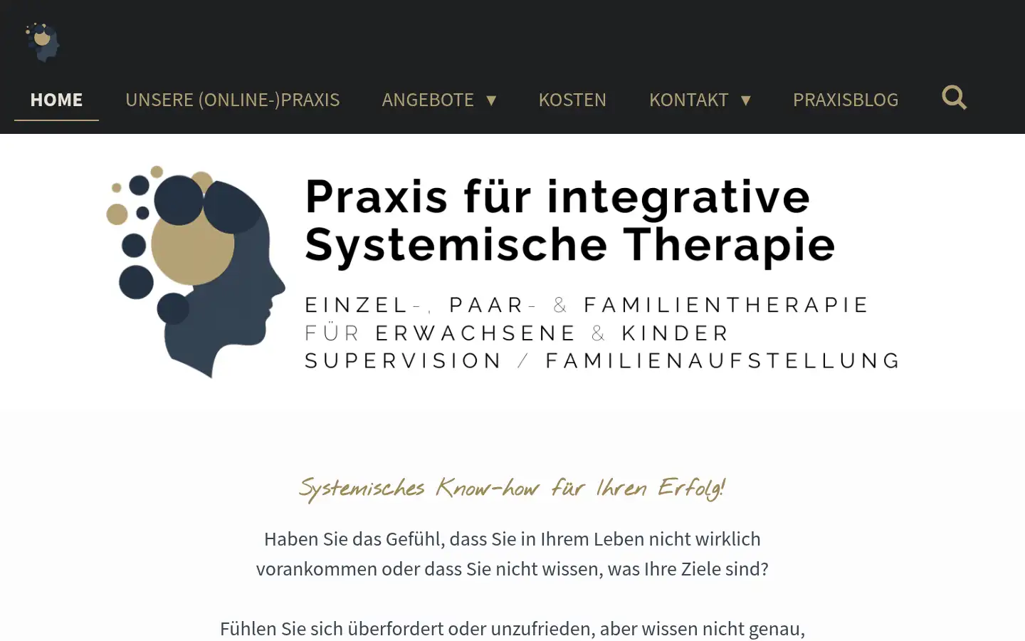 Screenshot of integrative-systemische-therapie.de