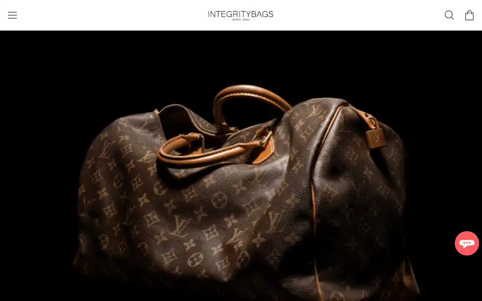 Screenshot of integritybags.co
