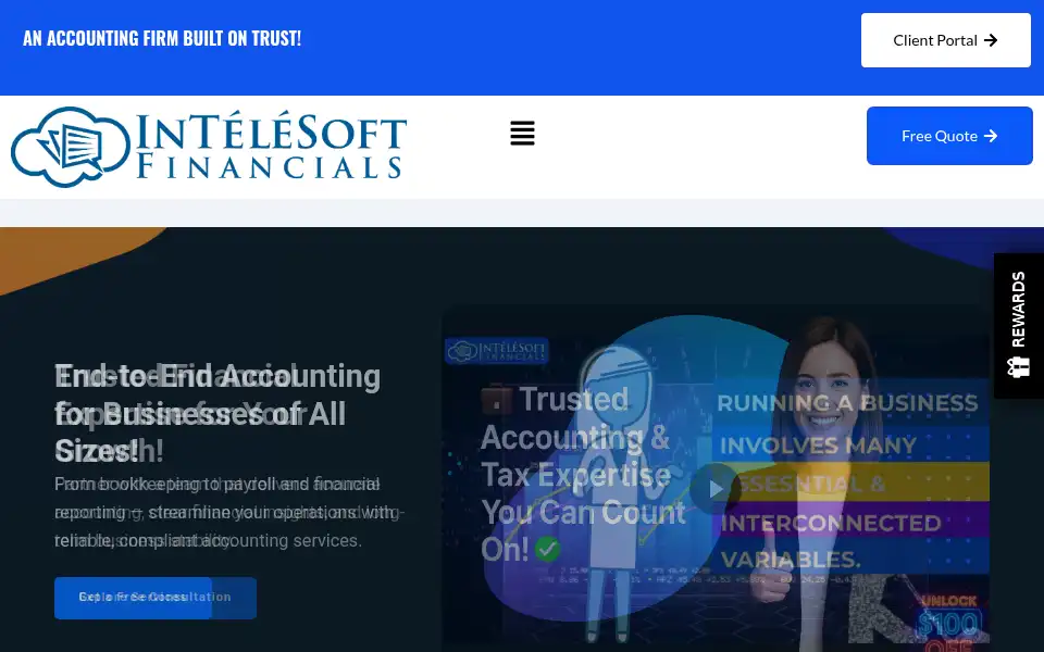 Screenshot of intelesoft.com
