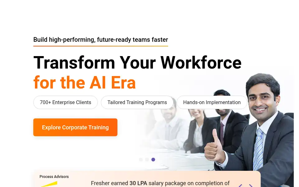 Screenshot of intellipaat.com