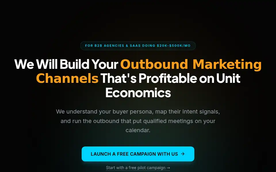 Screenshot of intentledsales.com