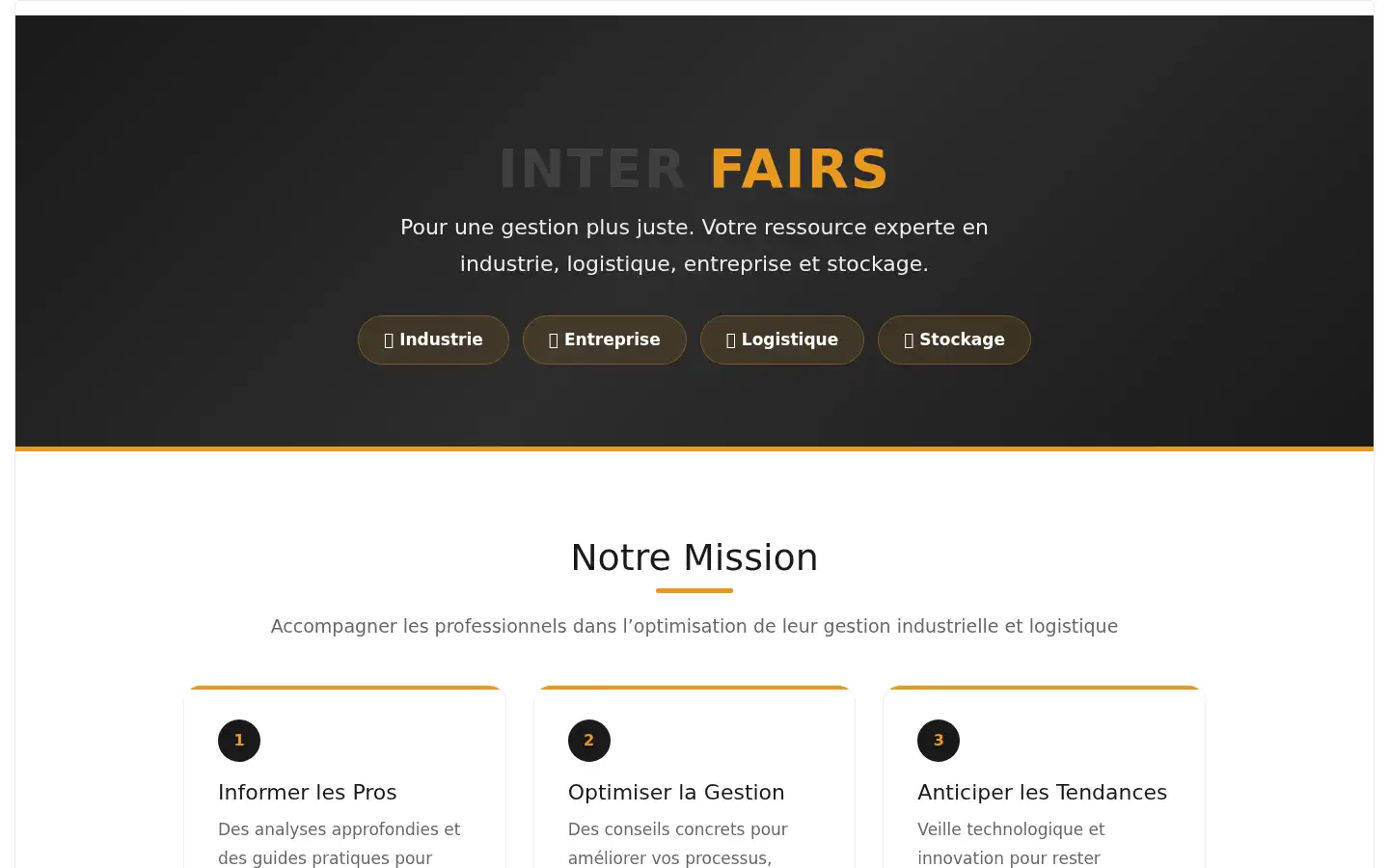 Screenshot of inter-fairs.com