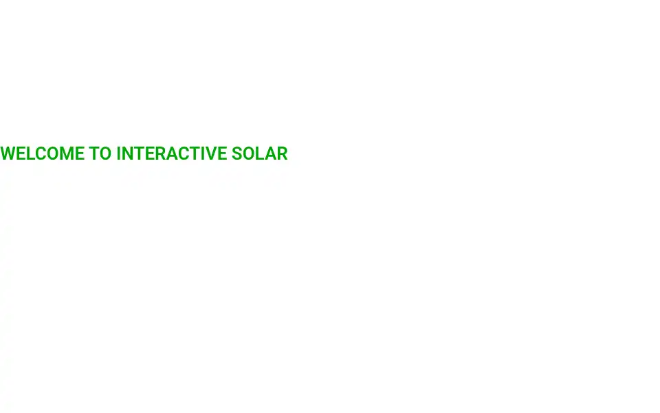 Screenshot of interactivesolar.com.au