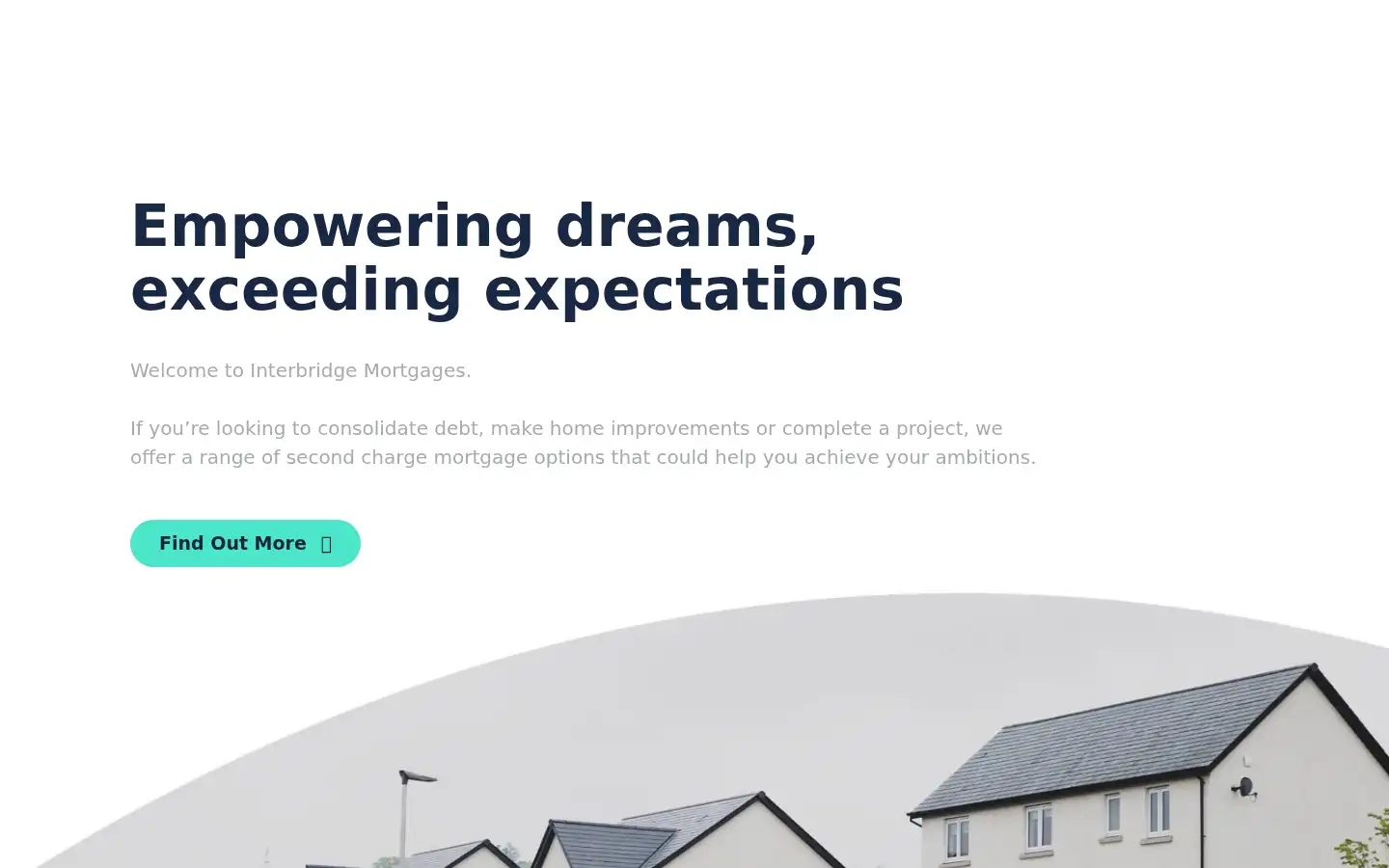 Screenshot of interbridgemortgages.com