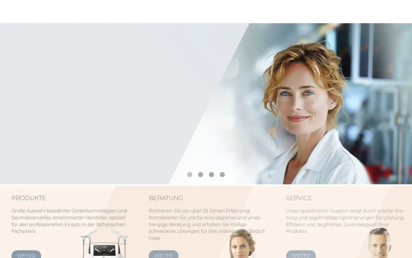 Screenshot of intercosmed.de