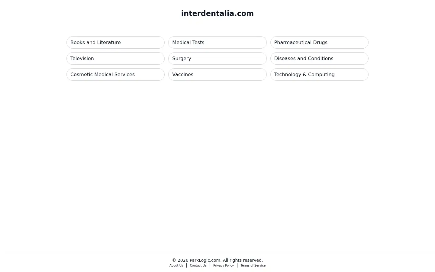 Screenshot of interdentalia.com