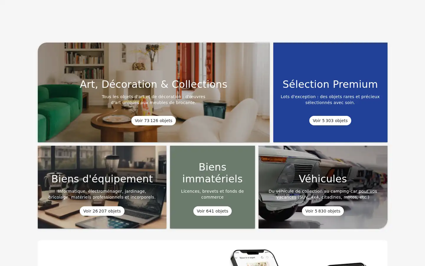 Screenshot of interencheres.com