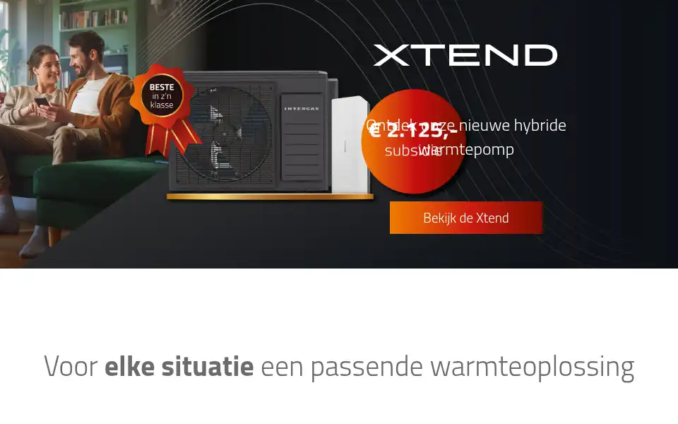 Screenshot of intergas.nl