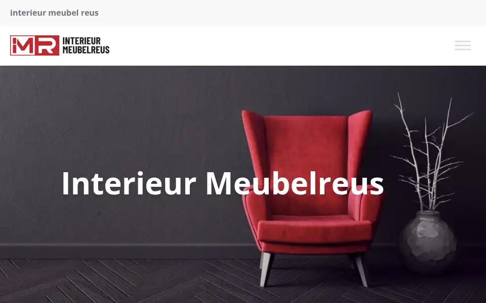 Screenshot of interieurmeubelreus.nl