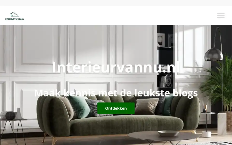 Screenshot of interieurvannu.nl