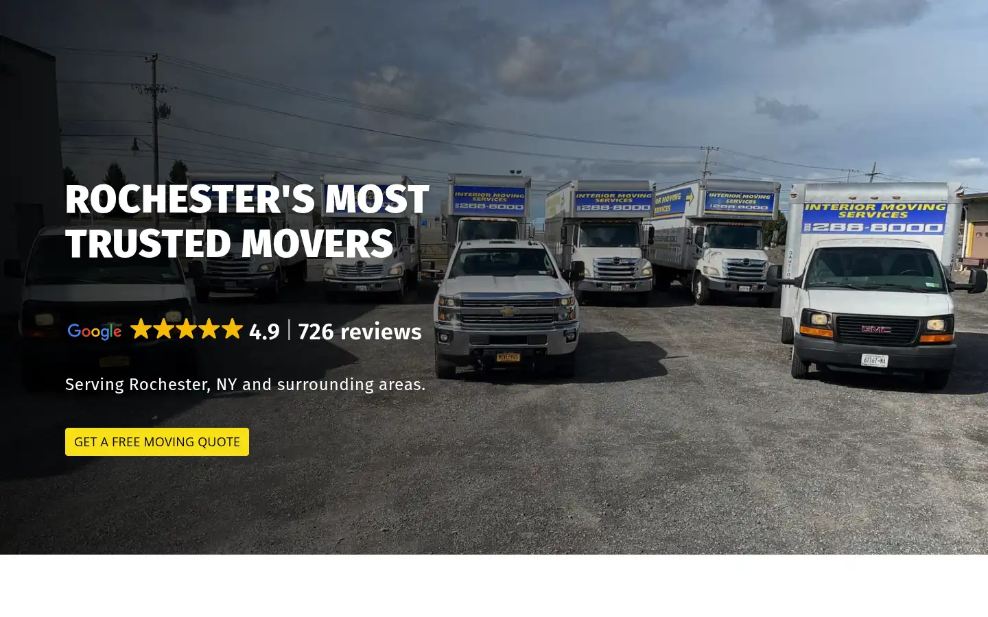 Screenshot of interiormoving.com