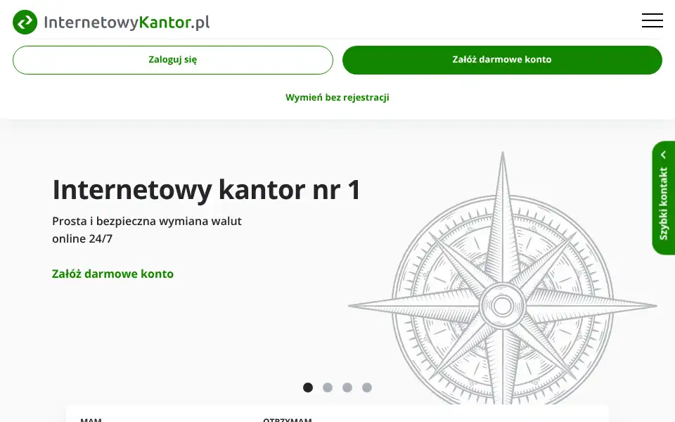 Screenshot of internetowykantor.pl