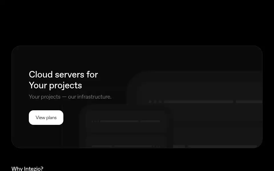Screenshot of intezio.net