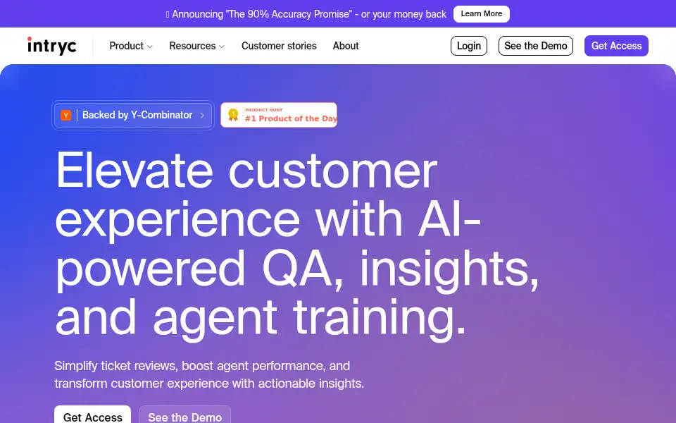 Screenshot of intryc.com