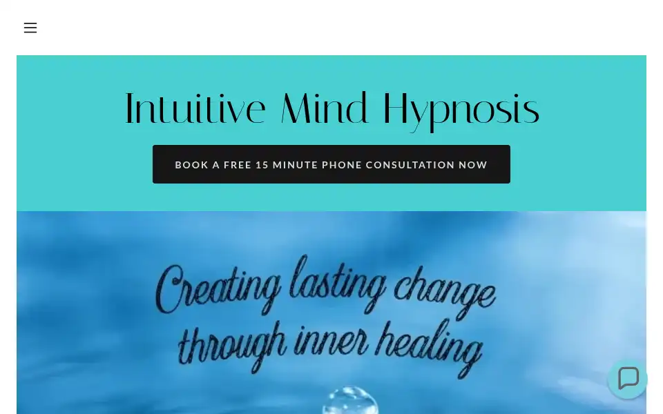Screenshot of intuitivemindhypnosis.com