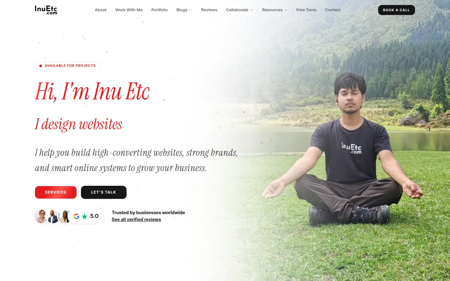 Screenshot of inuetc.com