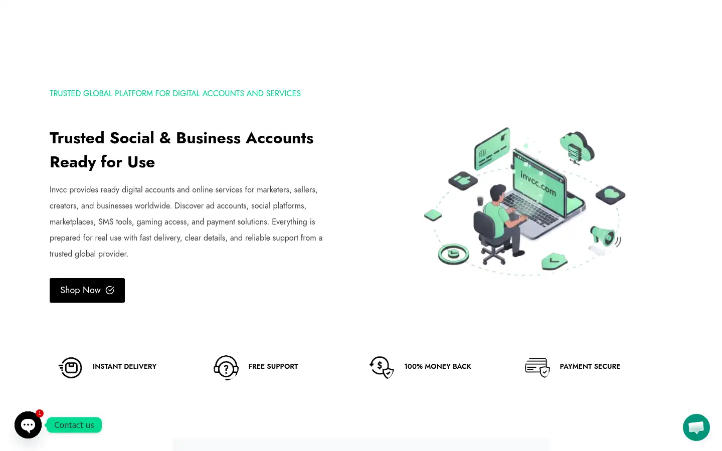 Screenshot of invcc.com