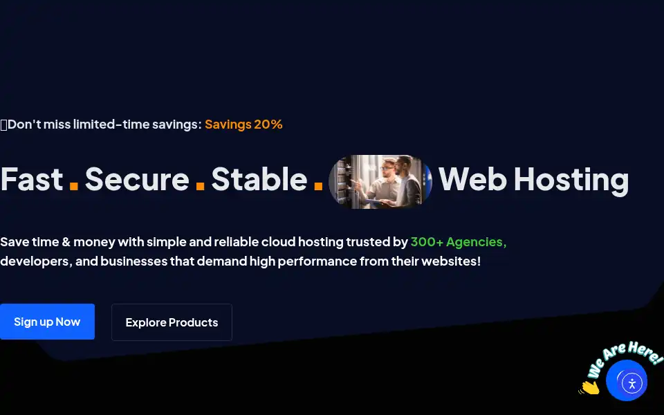 Screenshot of inventiumhostingsolutions.com