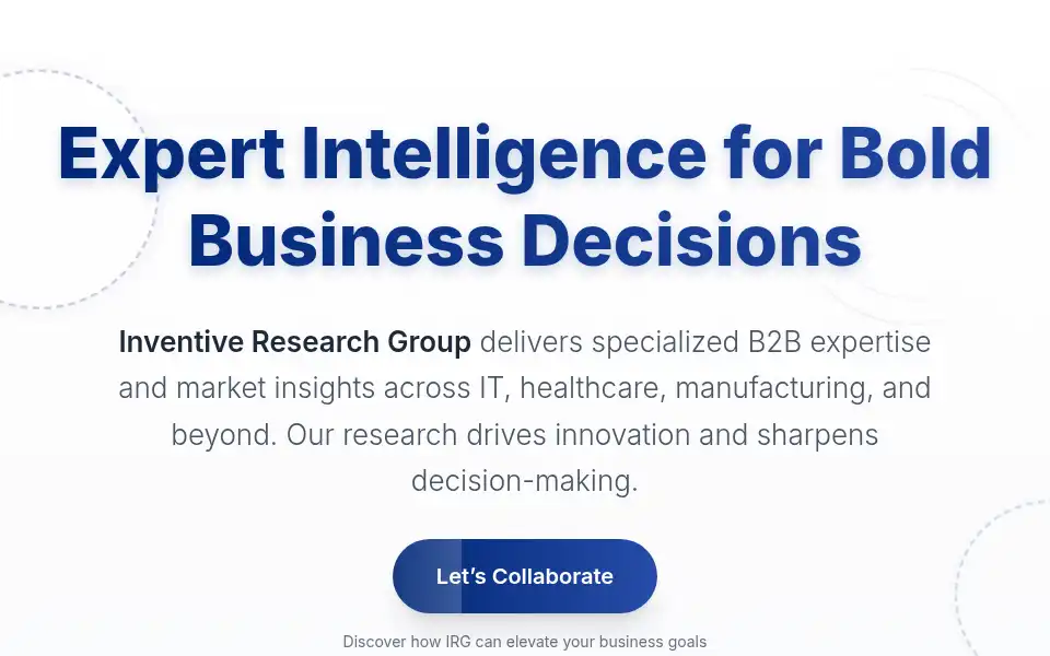 Screenshot of inventiveresearchgroup.com