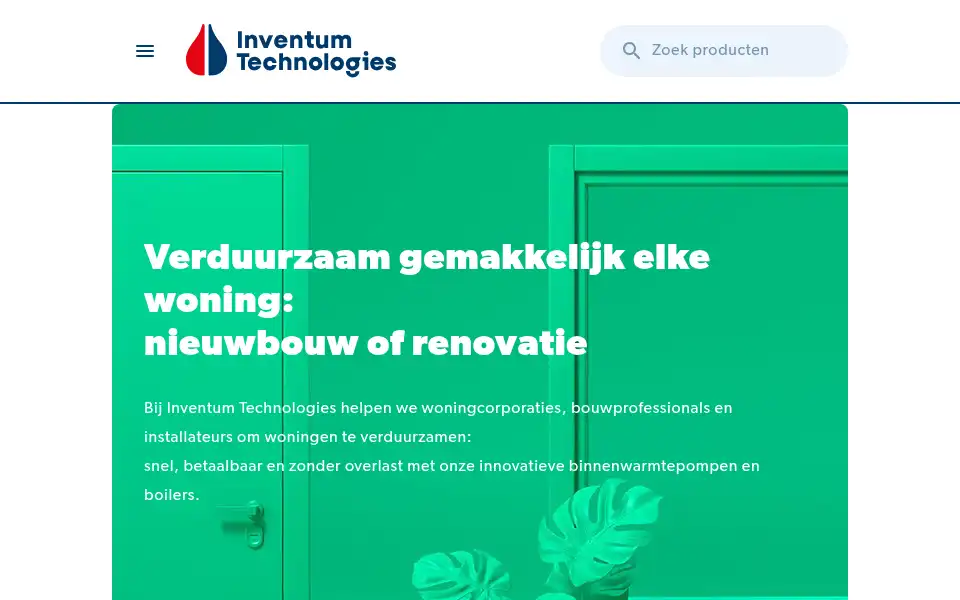 Screenshot of inventum.com