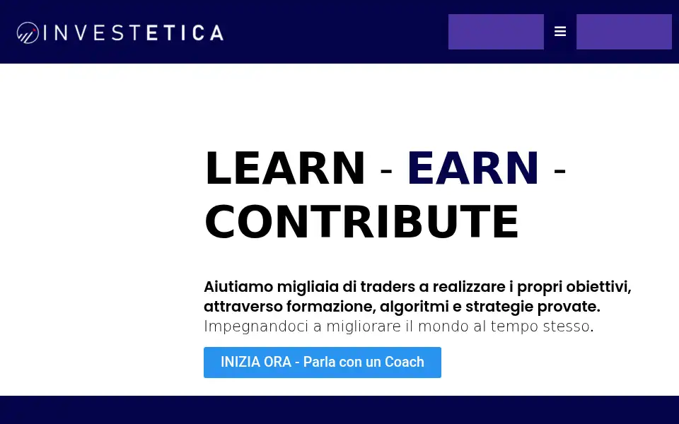 Screenshot of investetica.net