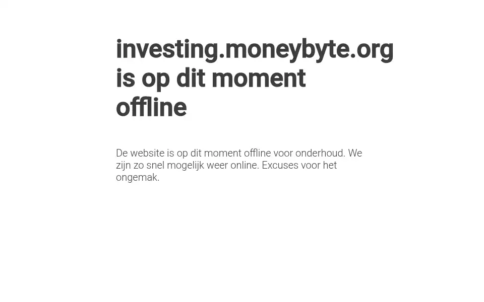 Screenshot of investing.moneybyte.org