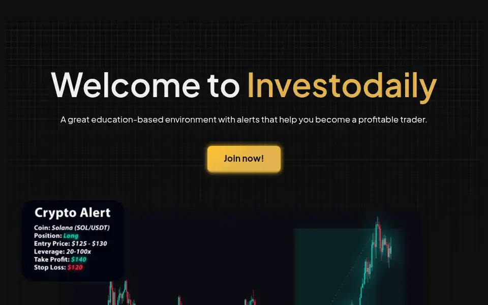 Screenshot of investodaily.com