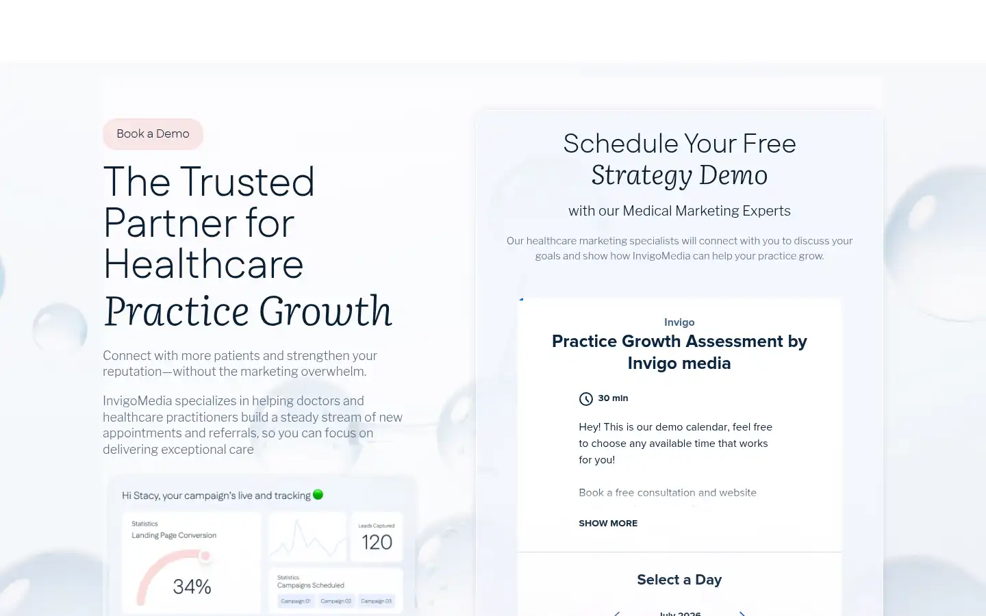 Screenshot of invigomedia.com