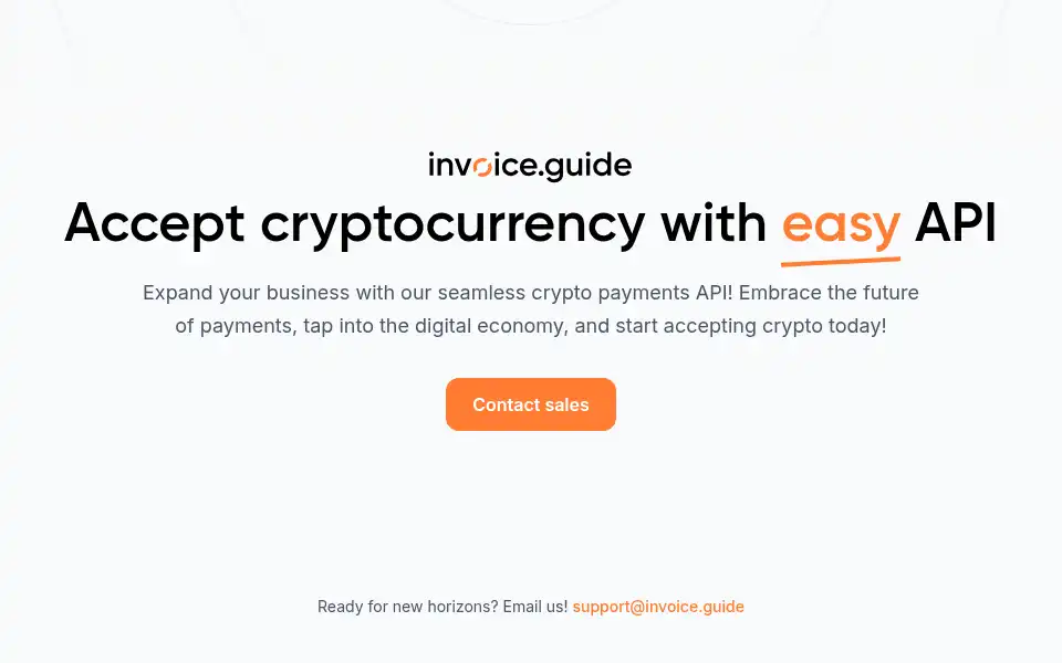 Screenshot of invoice.guide