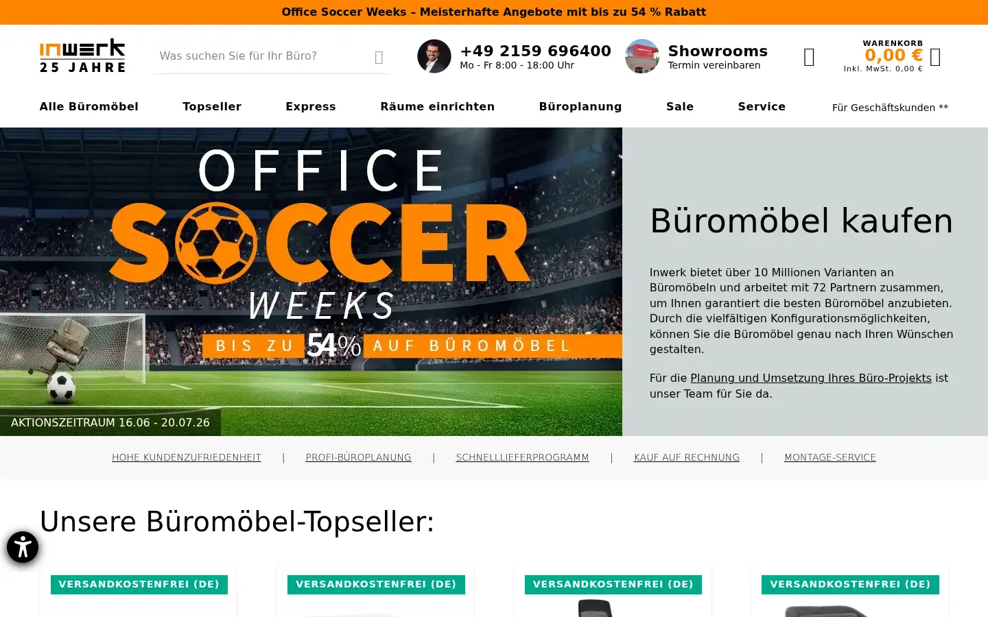 Screenshot of inwerk.de