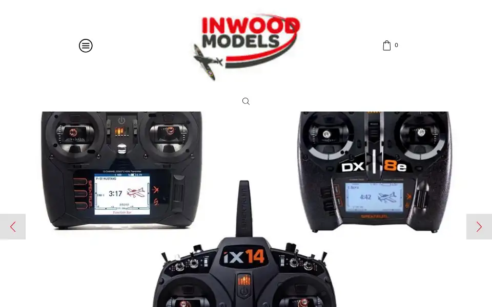 Screenshot of inwoodmodels.com