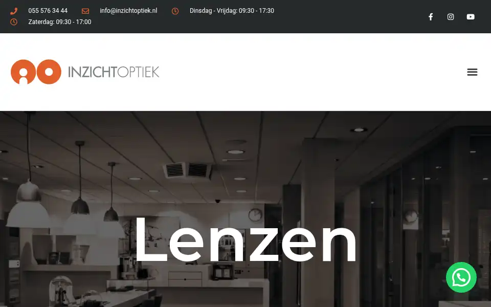 Screenshot of inzichtoptiek.nl