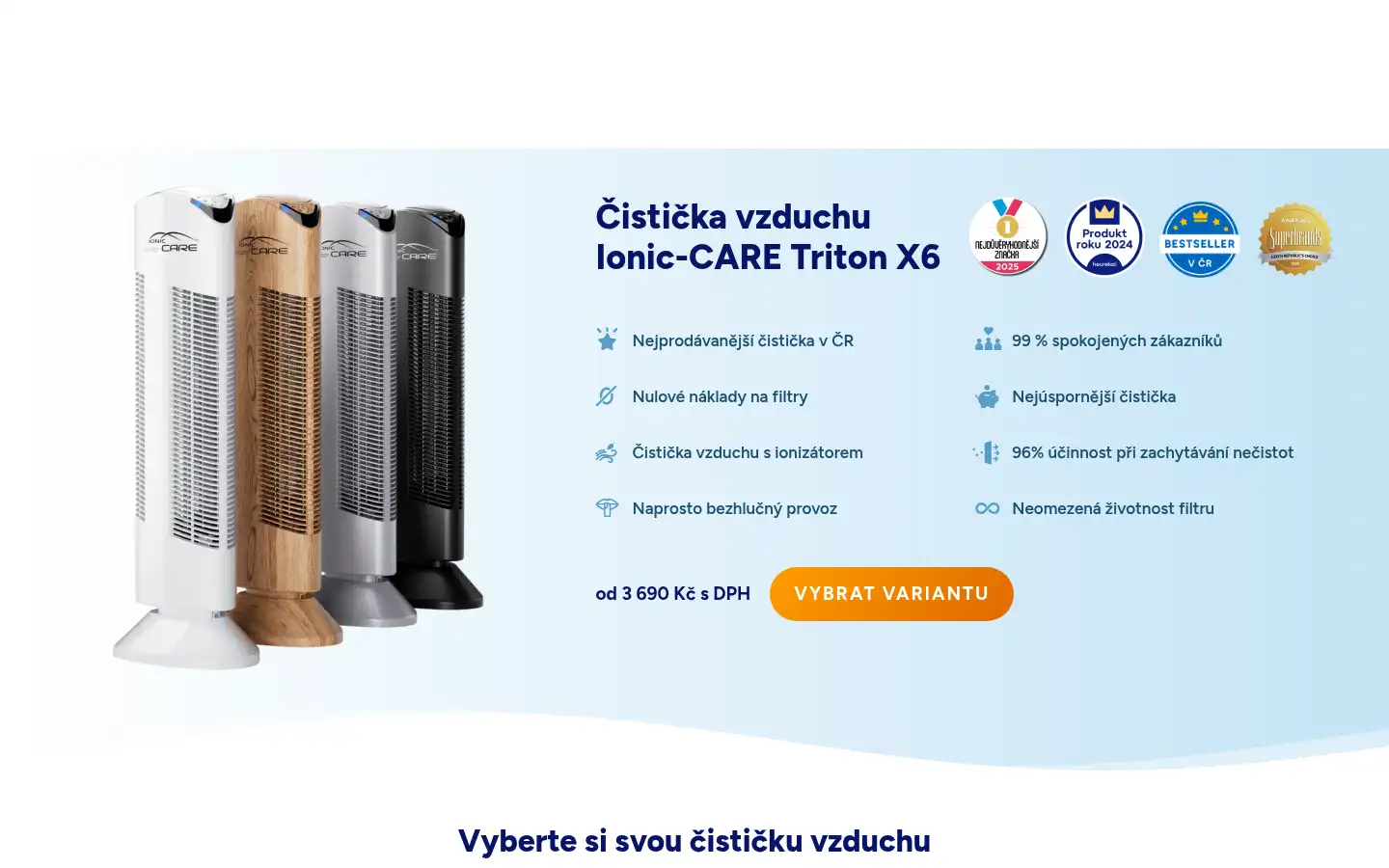 Screenshot of ionic-care.com