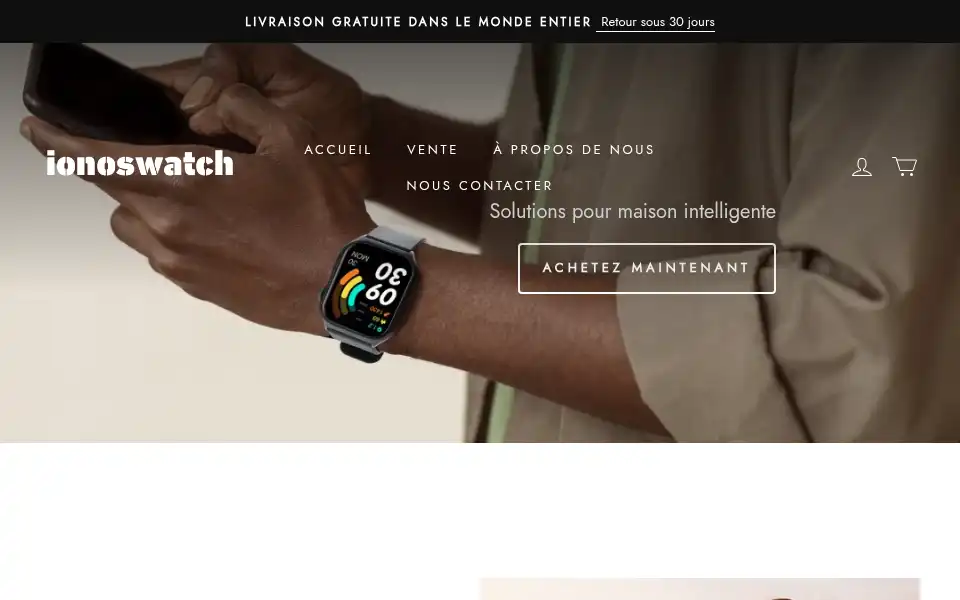 Screenshot of ionoswatch.fr