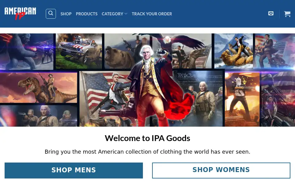 Screenshot of ipagoods.com