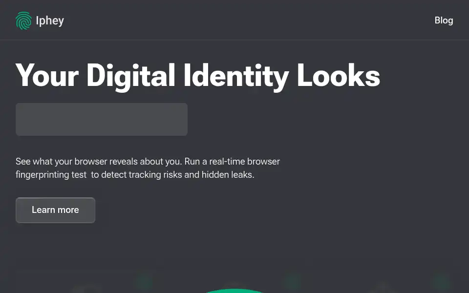 Screenshot of iphey.com
