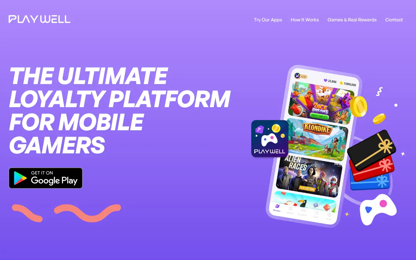 Screenshot of iplaywell.io