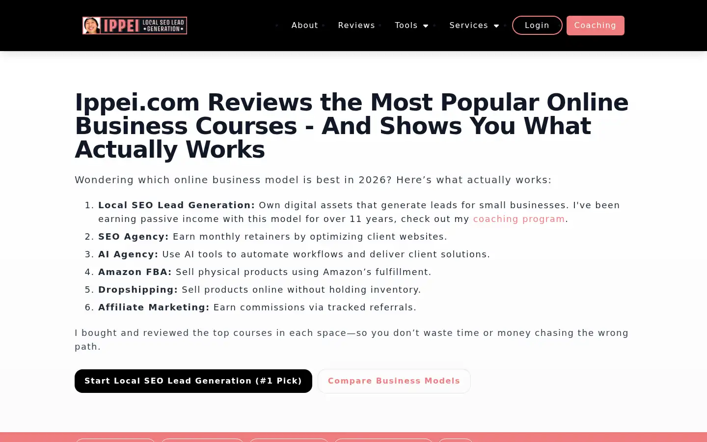 Screenshot of ippei.com