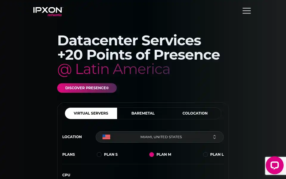 Screenshot of ipxon.com