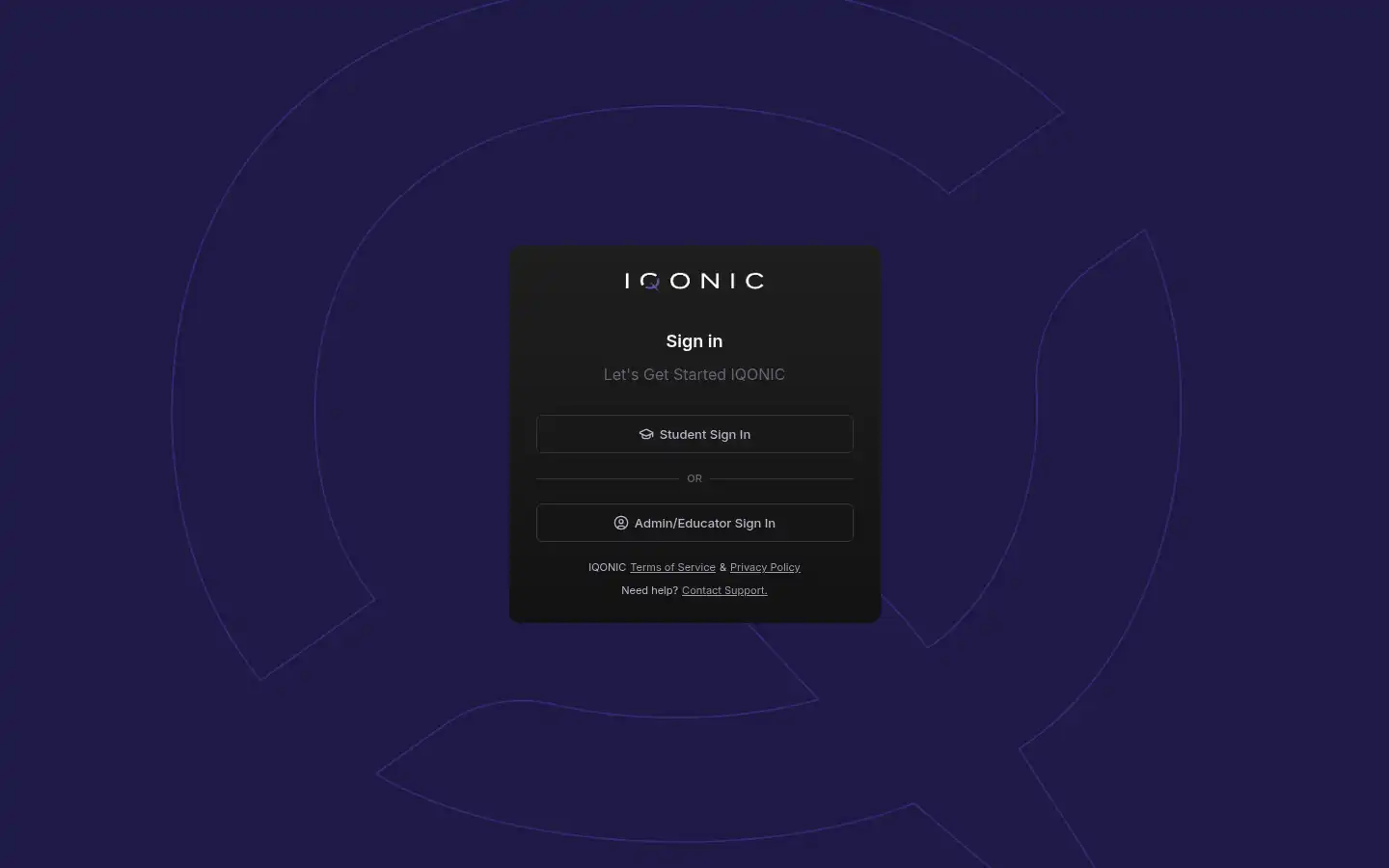Screenshot of iqonic.vip