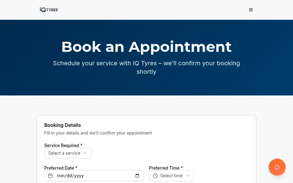 Screenshot of iqtyres.com
