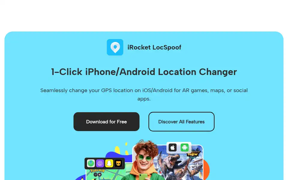 Screenshot of irocketvpn.com