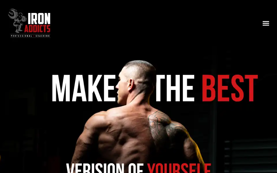 Screenshot of ironaddicts.nl