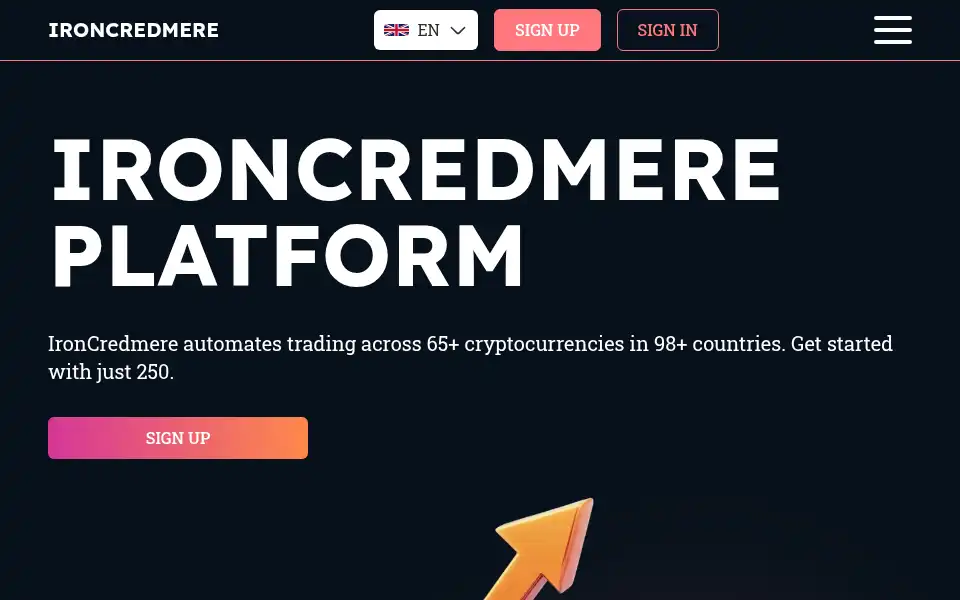 Screenshot of ironcredmere.com